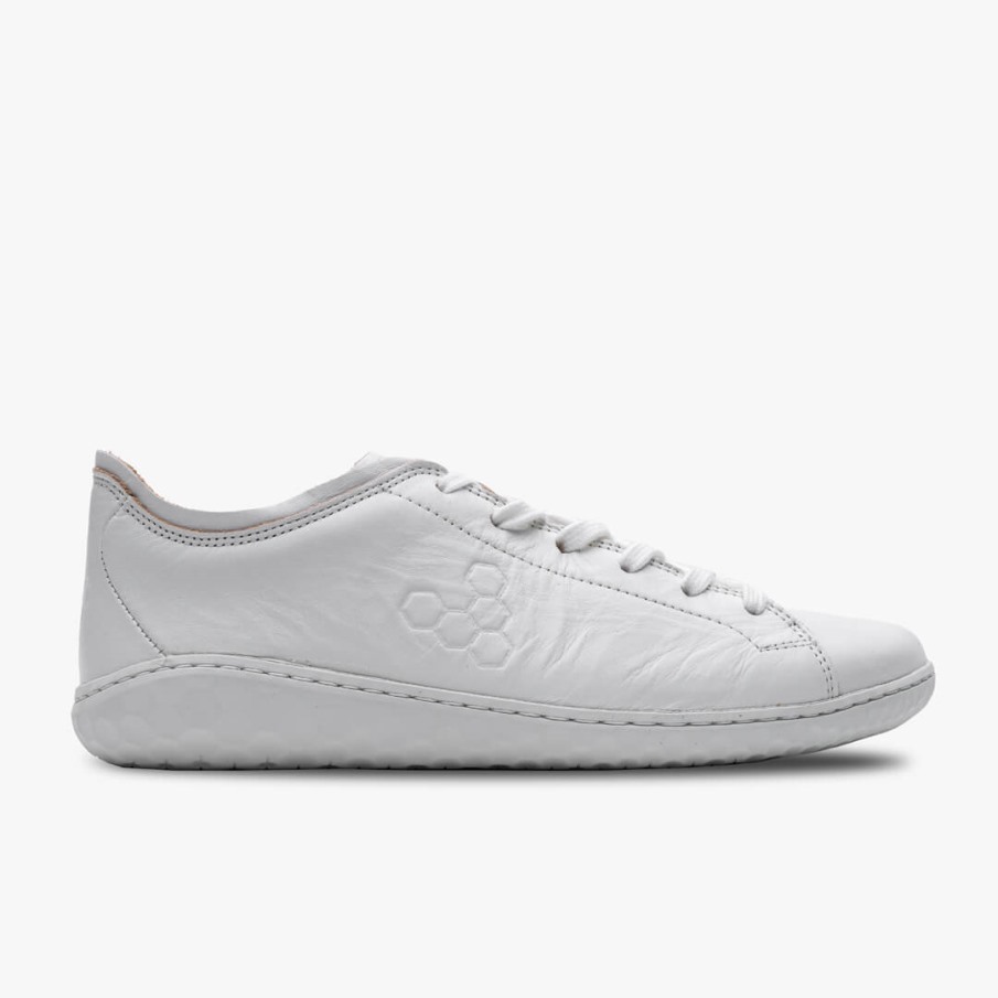 Vivobarefoot Geo Court Iii Hombre Blanco Brillante